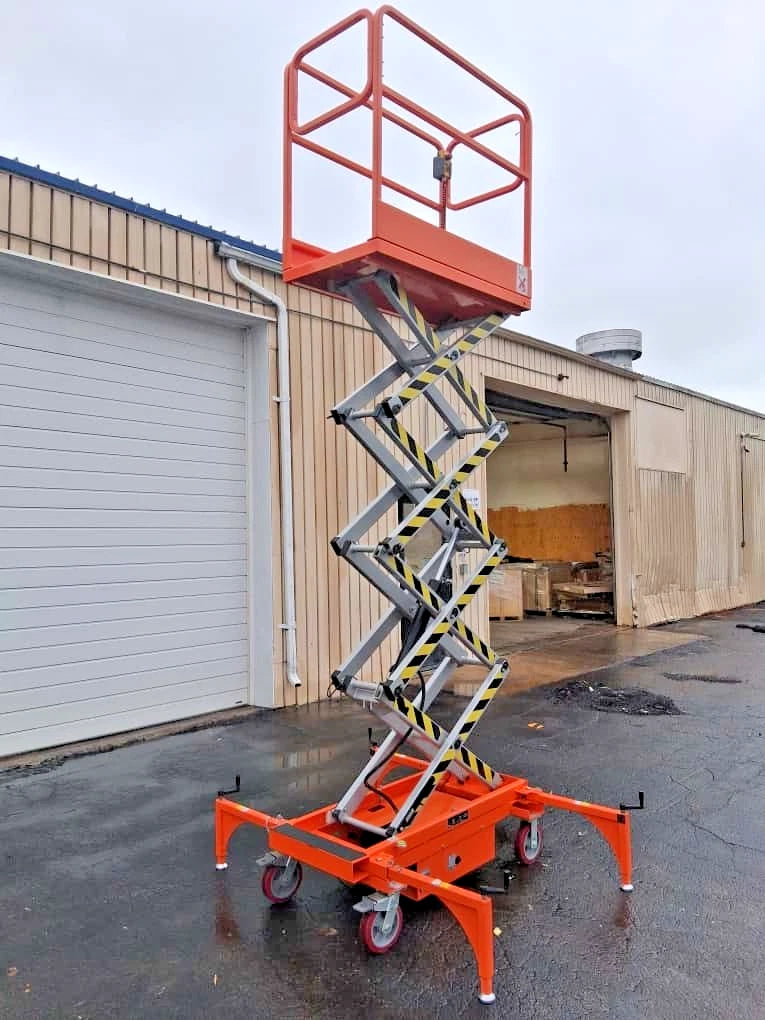 2020 Open Box 5 STAR 16ft MAX LIFT ELECTRIC SCISSOR LIFT MAN LIFT