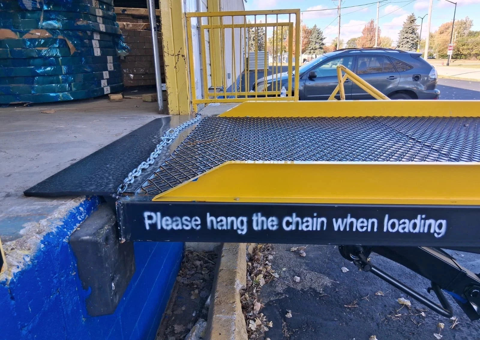 FREE SHIPPING Yard Ramp, Trailer loading Dock, 35 Ft Long 83"W 22000 Lbs Capcity