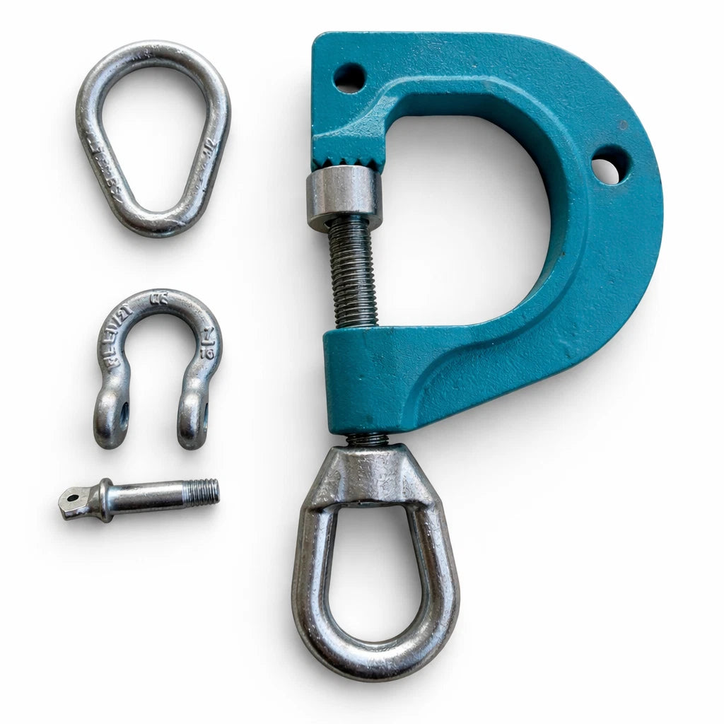 SET#24 Autobody Frame Rack G Clamp 2-WAY Clamp Self-Tighten Mo Clamp 5802 Style