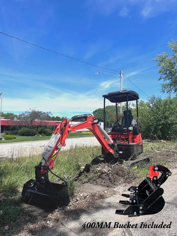 2025 NEW 2 Ton New Mini Excavator, KUBOTA D902 Diesel Engine 16 hp LOCAL PICKUP ONLY