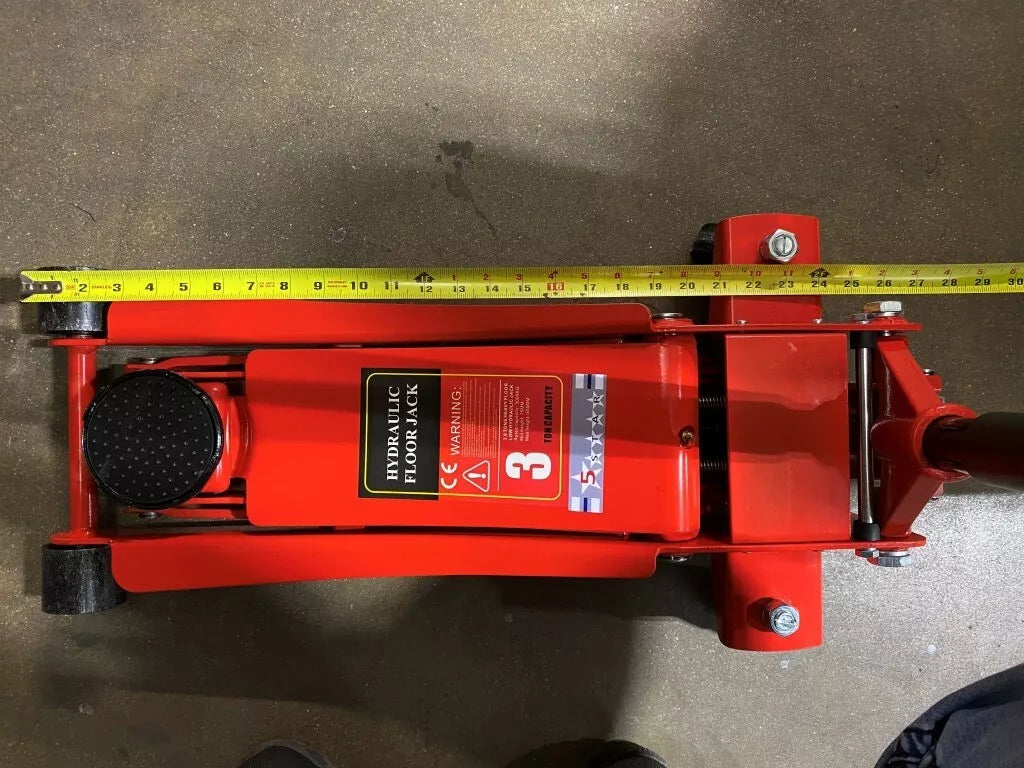 5Star 3 Ton Heavy Duty Floor Jack | Steel Low Profile Quick Lift for Cars | Local pickup only