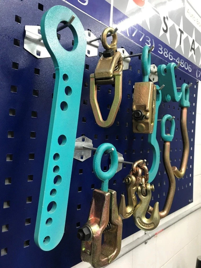SET#18 AUTO BODY FRAME MACHINE 9 PIECE TOOL AND CLAMP SET SPECIAL PRICING!.