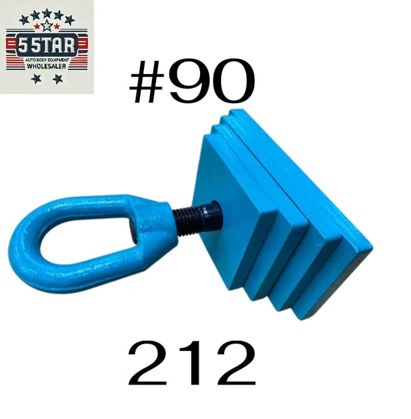 SET#90 Auto Body Frame Machine repair Tool Plates pulling Collision clamps