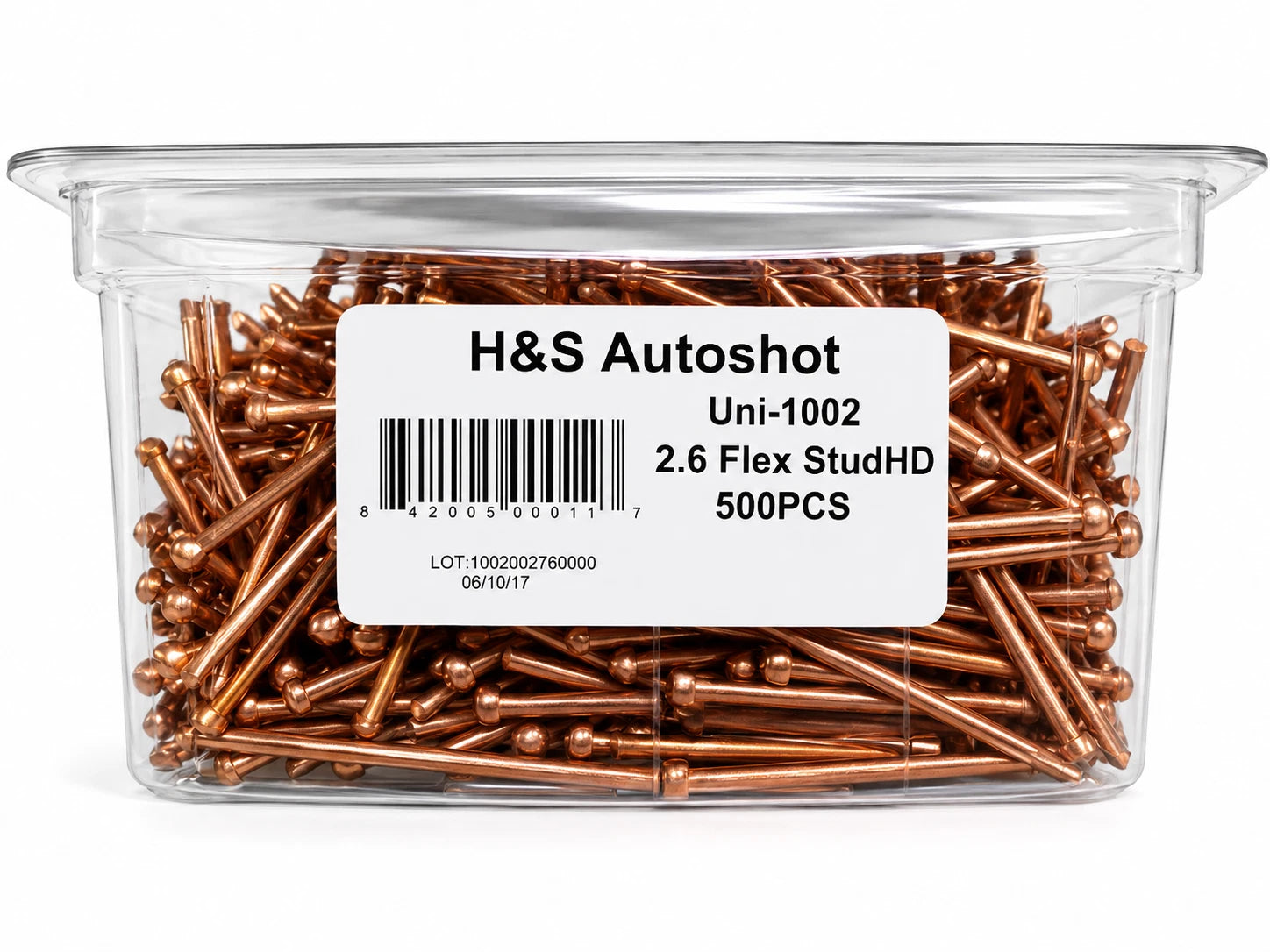Uni-Spotter Heavy Welding Studs Flexpert # 1002 2.6MM 500 Pcs Autobody shop