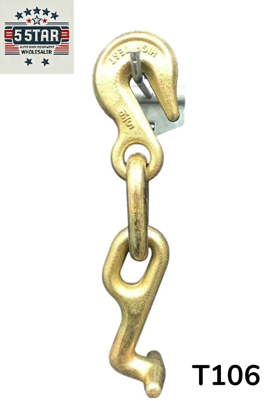 Mo Clamp Style T Hook Grab Heavy Auto Body Frame Machine tool TOW TRUCK WRECKER