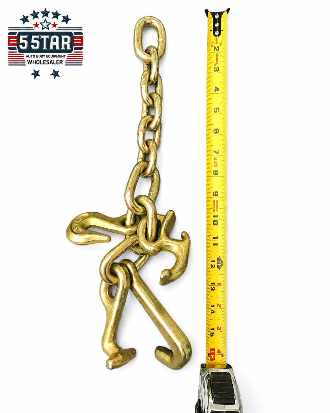 Heavy Tie Down Hook Auto Body Frame Machine Towing tool 16" TOW TRUCK WRECKER