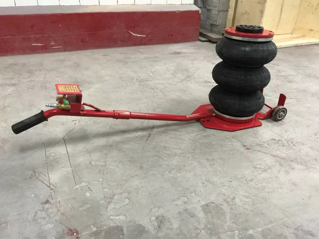 Auto Body Tire shop Triple Bag Air Go Jack 6600 LBS Quick Lift Heavy Duty HAWAII