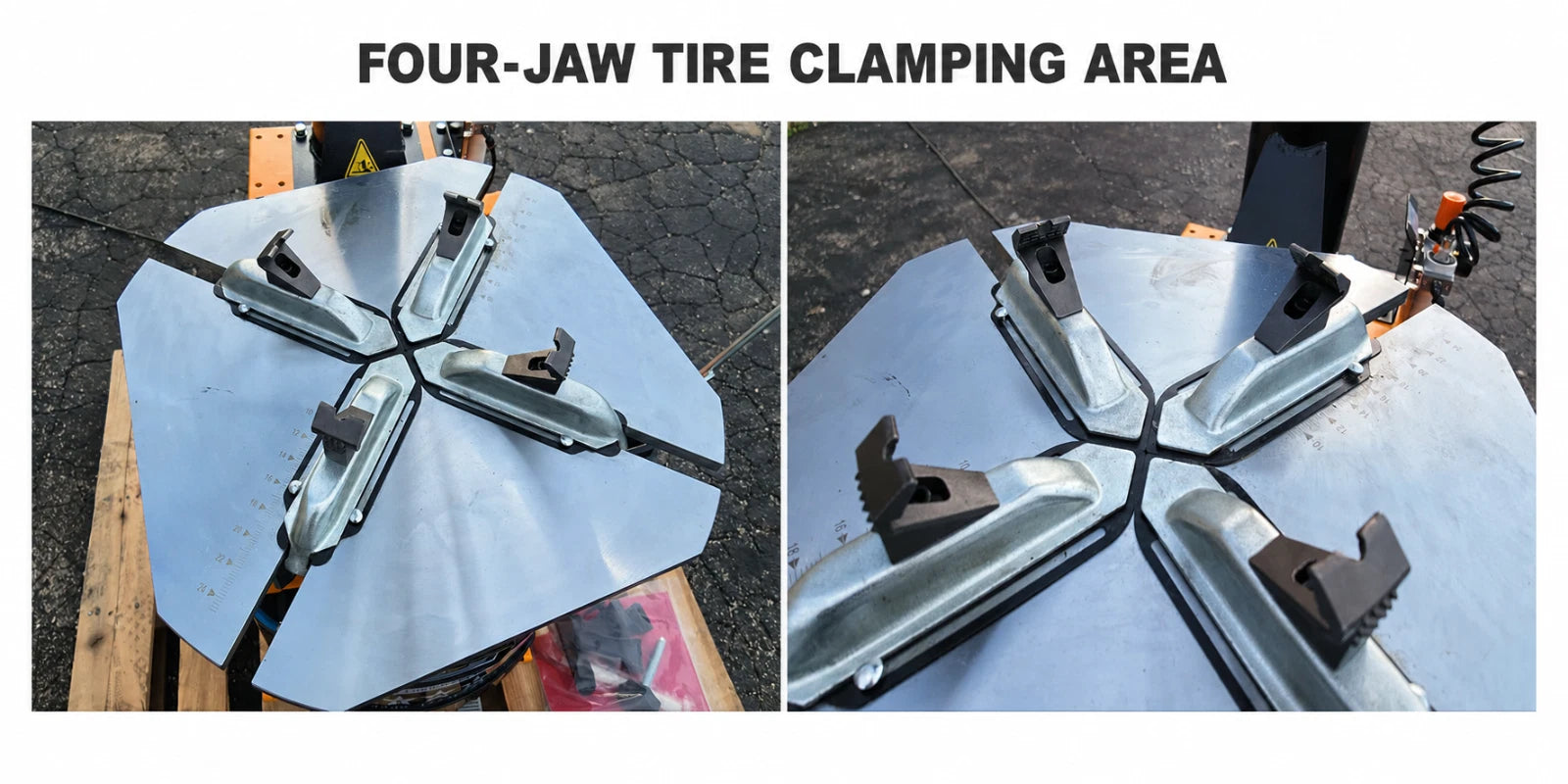 2.5 HP 5 Star 706B Commercial Automotive Tire Changer Machine Rim Clamp Equipment