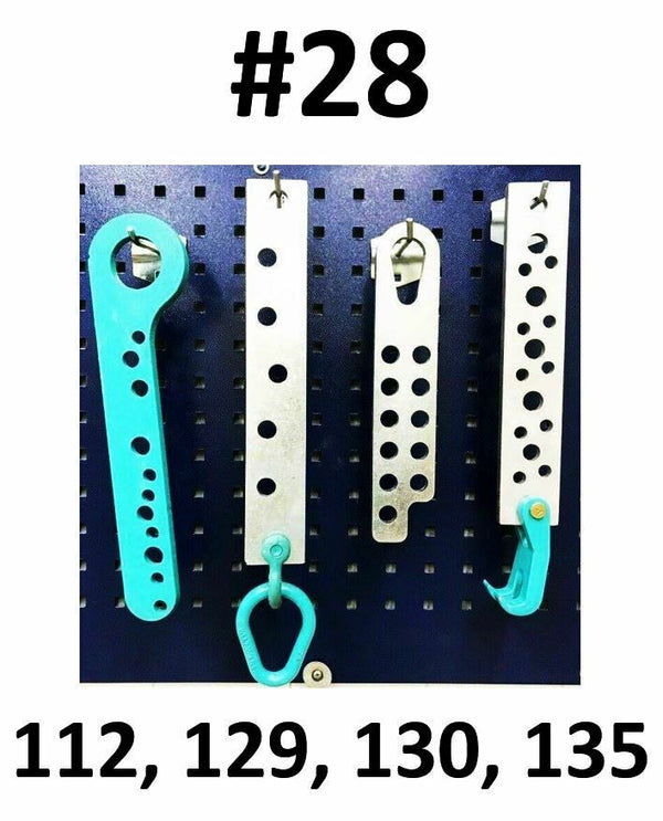 SET#28 Auto body frame machine tool Multi Hole Puller Pull Plates Draw Bar claw