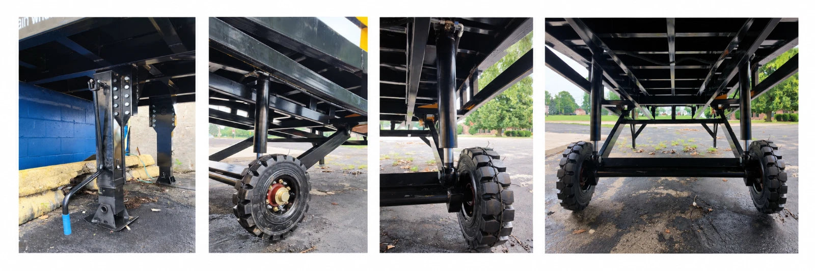 Yard Ramp, Trailer loading Dock, 35 Ft Long 83"W 22000 Lbs Capcty
