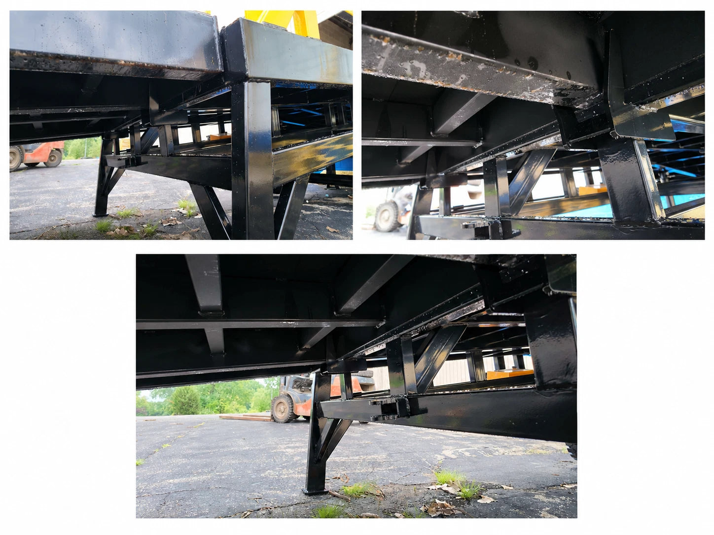 Yard Ramp, Trailer loading Dock, 35 Ft Long 83"W 22000 Lbs Capcty