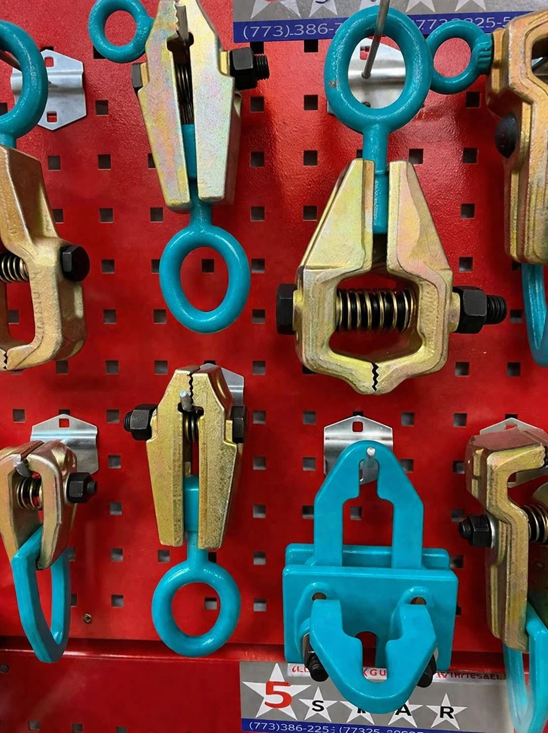 SET#9 -33 PIECE AUTO BODY FRAME MACHINE PULLING TOOLS & CLAMPS VALUE SET