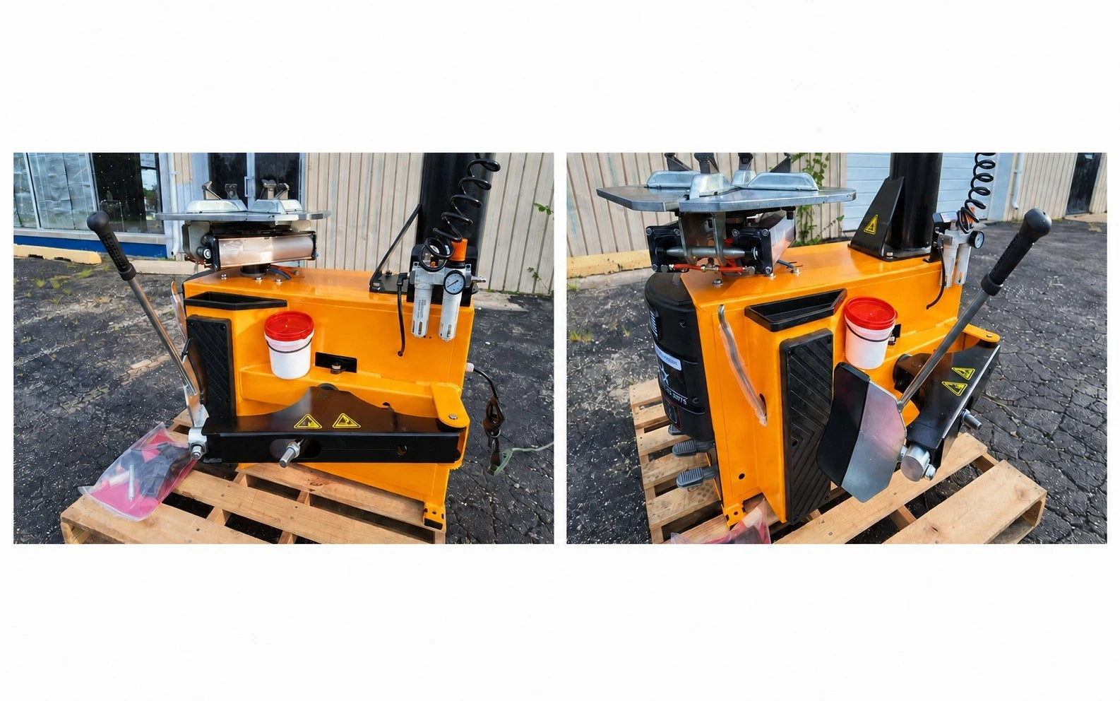 2.5 HP 5 Star 706B Commercial Automotive Tire Changer Machine Rim Clamp Equipment