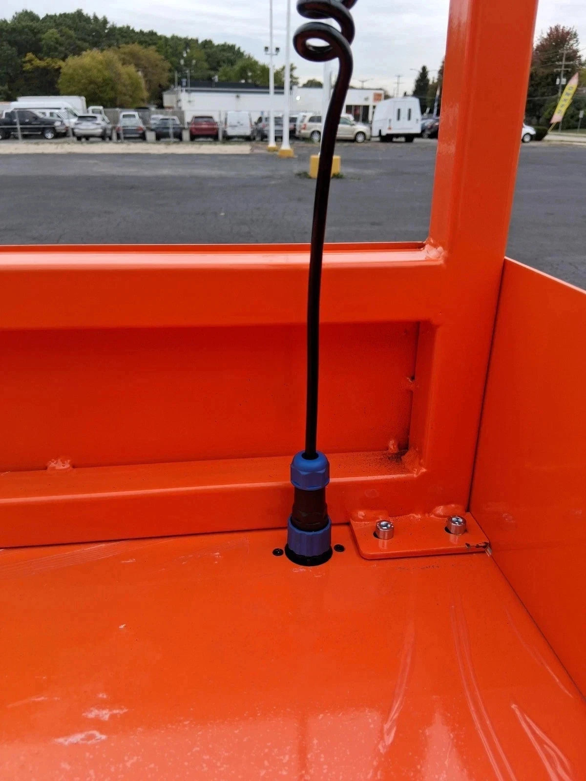 Free Shipping New 5 Star 22 Feet Max Lift Electric Scissor Lift Man Lift.