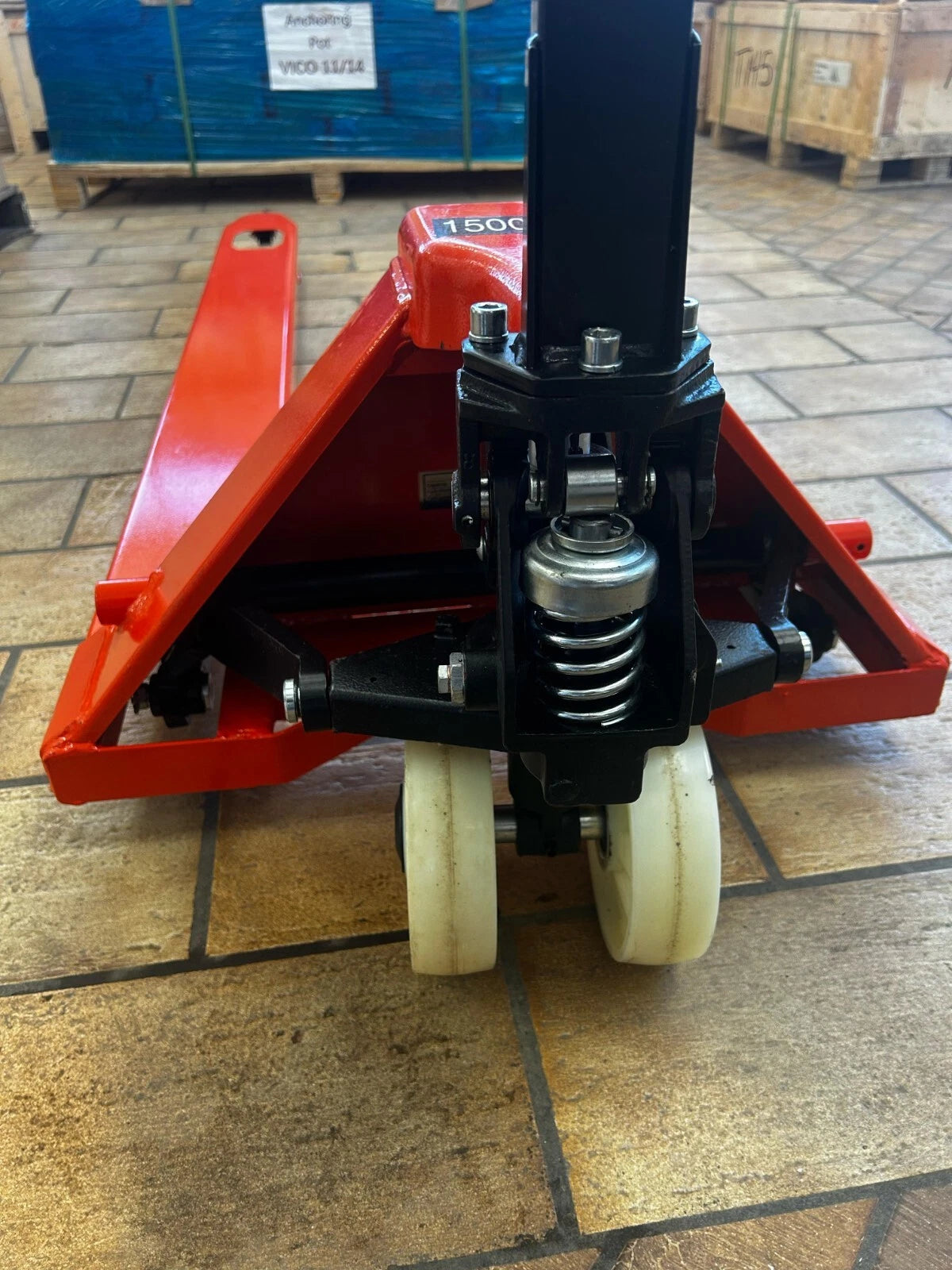 New Long Forks Pallet Jack with 70 Inches Forks (70"x26") 3,300-Lb. Capacity