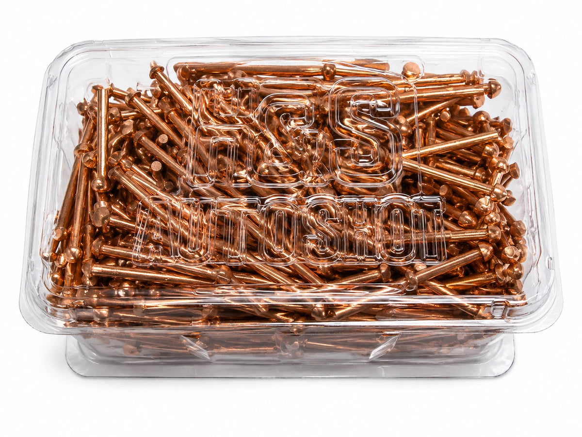 TWO PACK Uni-Spotter Heavy Welding Studs Flexpert HD # 1002 2.6MM 500 Pcs