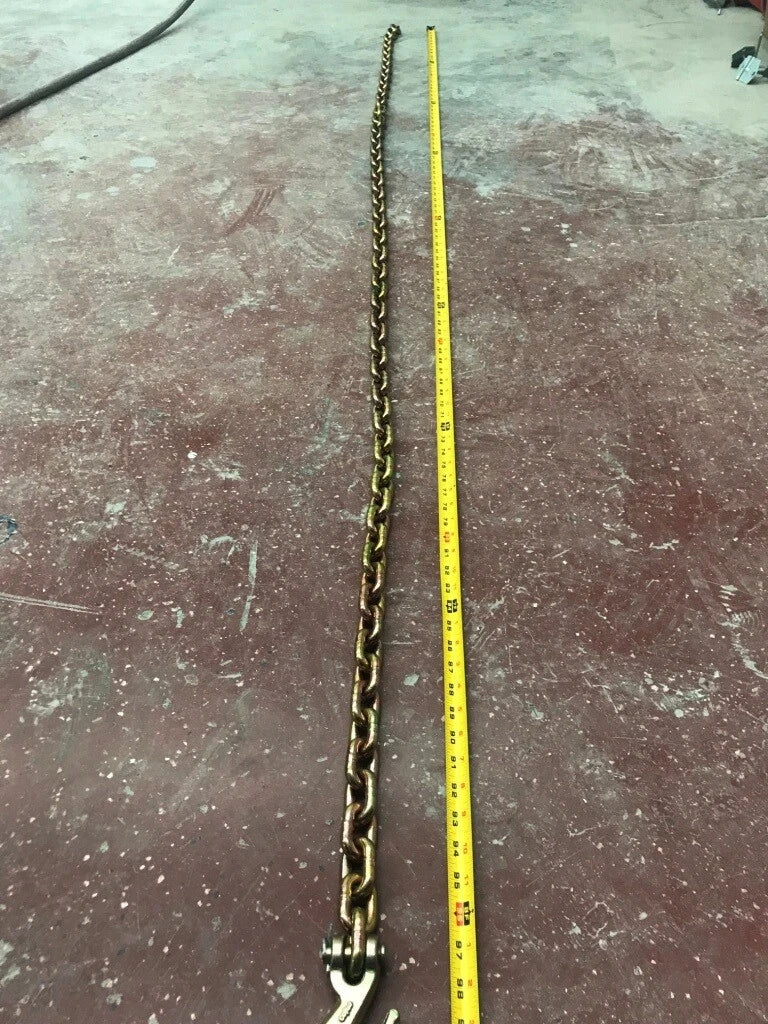 SET#69 Frame Machine Chain with Grab Hook 26400 Capacity 8 FT FEET Long Chain