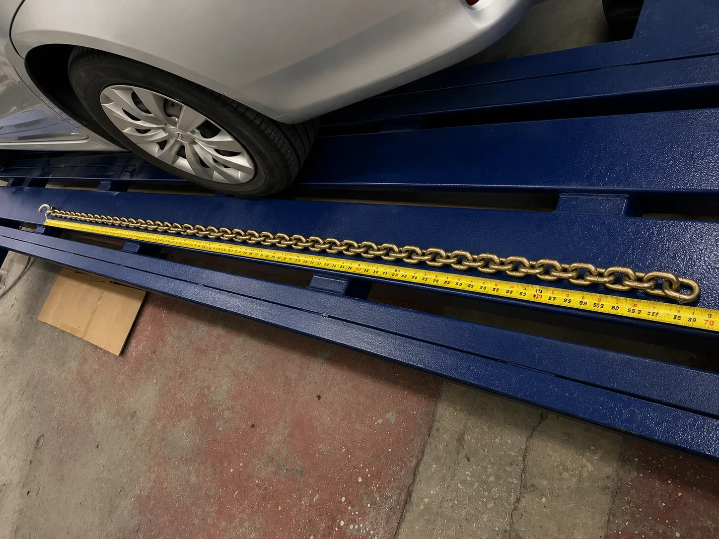 Set# 98 Mo Clamp Style 8 PIECE TOW TRUCK TOWING TOOLS AUTO BODY FRAME MACHINE CHAINS