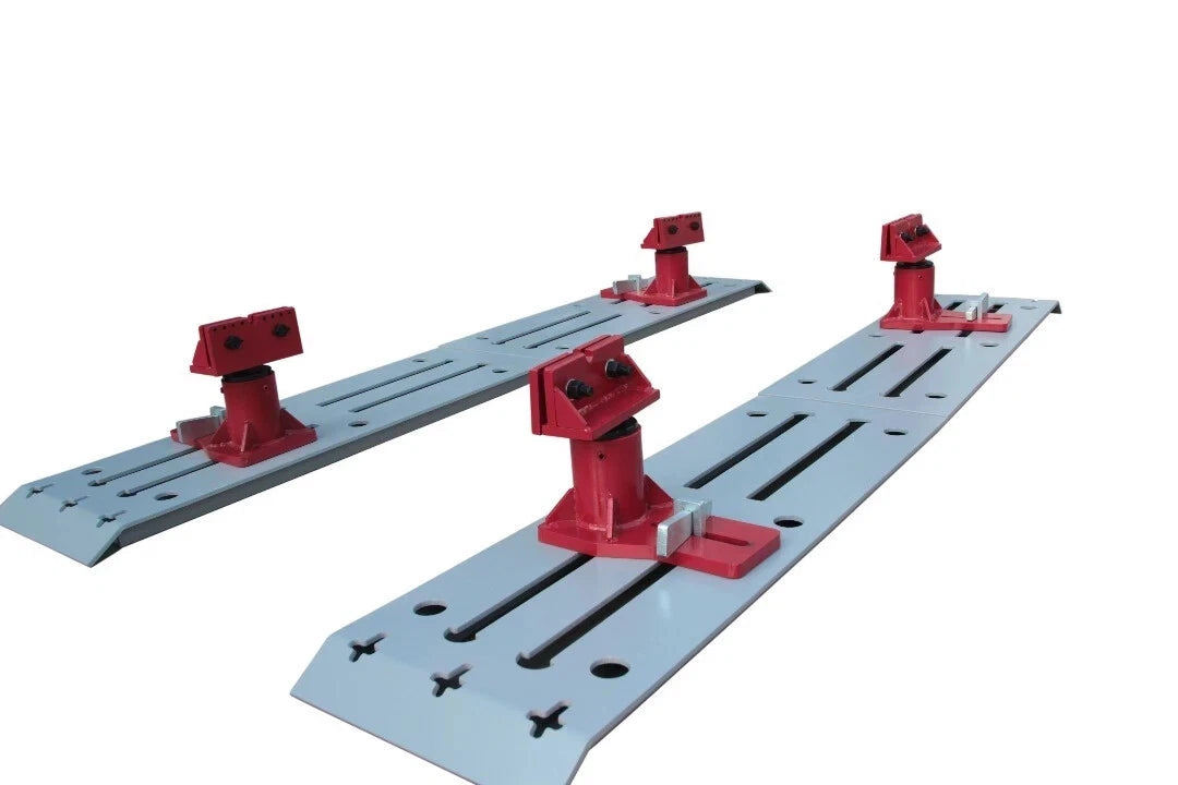 Free shipping Auto Body Frame Machine Floor Rack System Complete 10 TON Puller FREE TOOLS