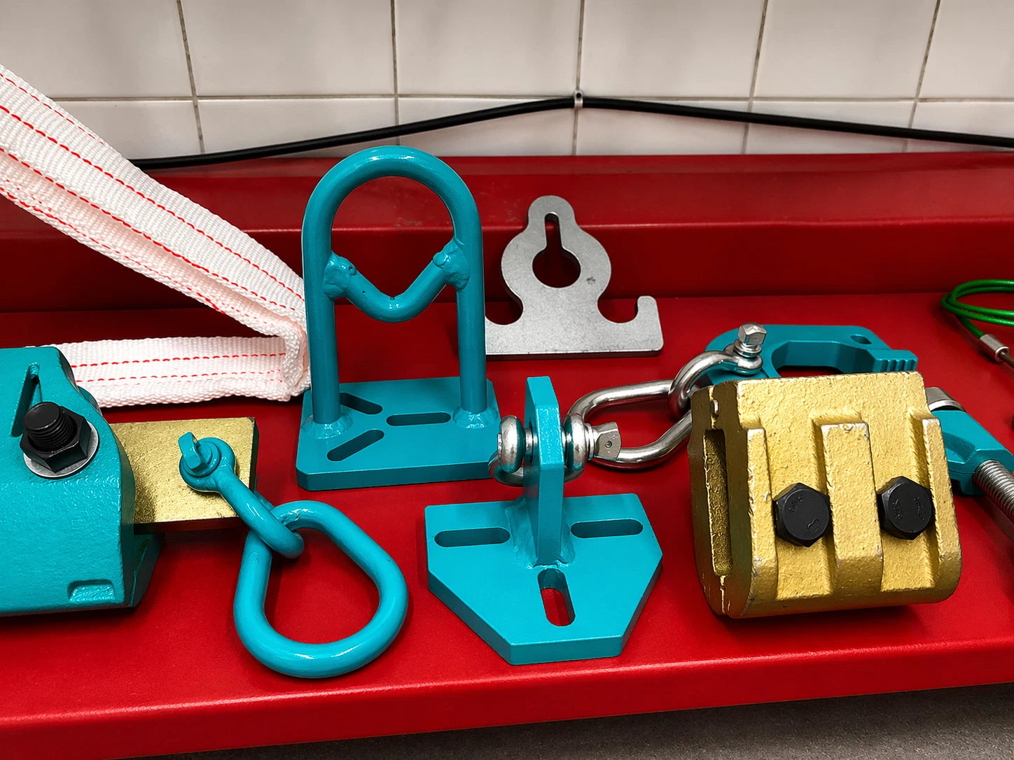 SET#1 39 PIECE HEAVY DUTY AUTOBODY FRAMEMACHINE PULLING TOOLS & CLAMPS MEGA PACK