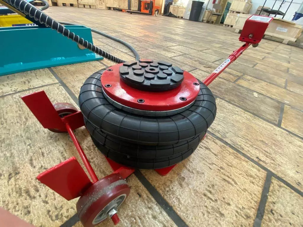 Portable Auto Body Pulling Post Frame Straightener FREE CLAMPS & 3 TON AIR JACK / free local pickup