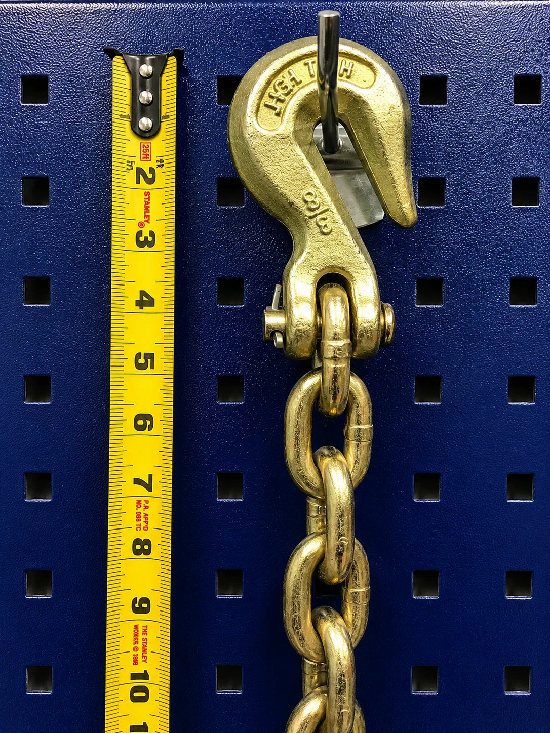 Set# 98 Mo Clamp Style 8 PIECE TOW TRUCK TOWING TOOLS AUTO BODY FRAME MACHINE CHAINS