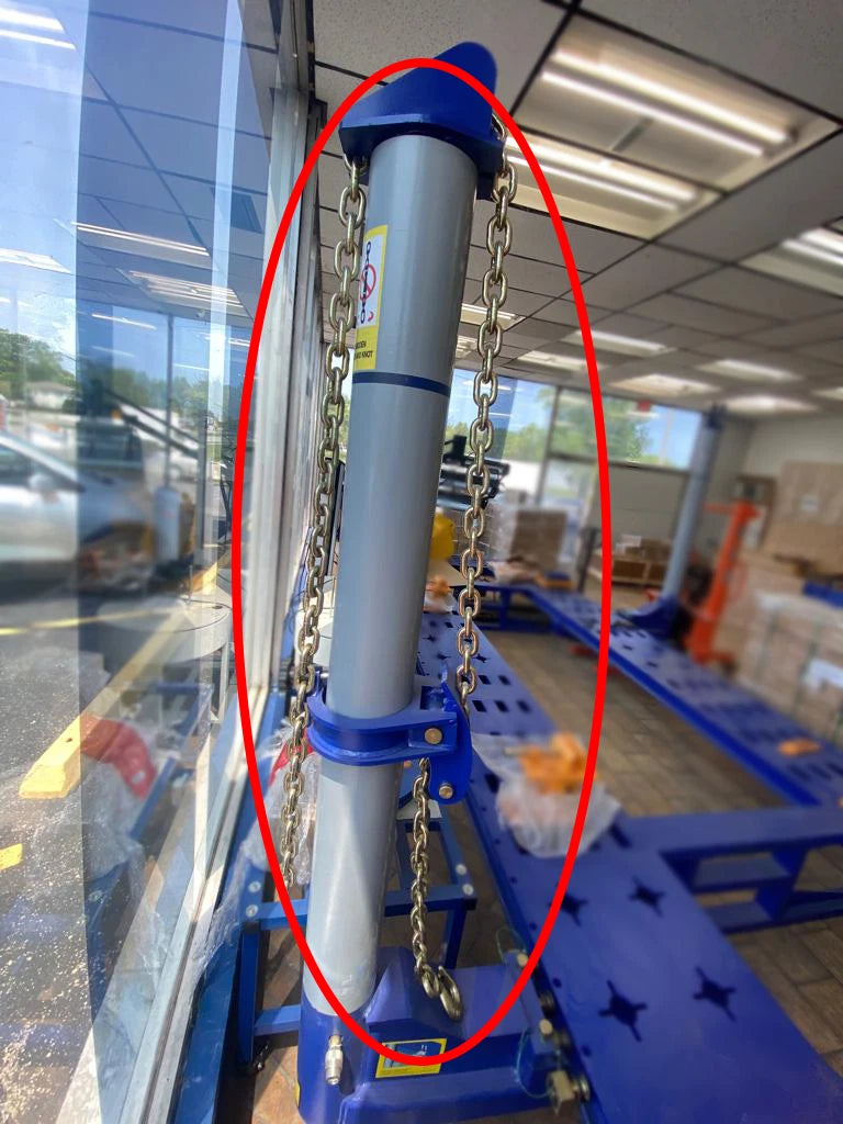 SET#31 AUTO BODY FRAME MACHINE RACK PULL CHAIN 11 FEET LONG SLIP HOOK HEAVY DUTY