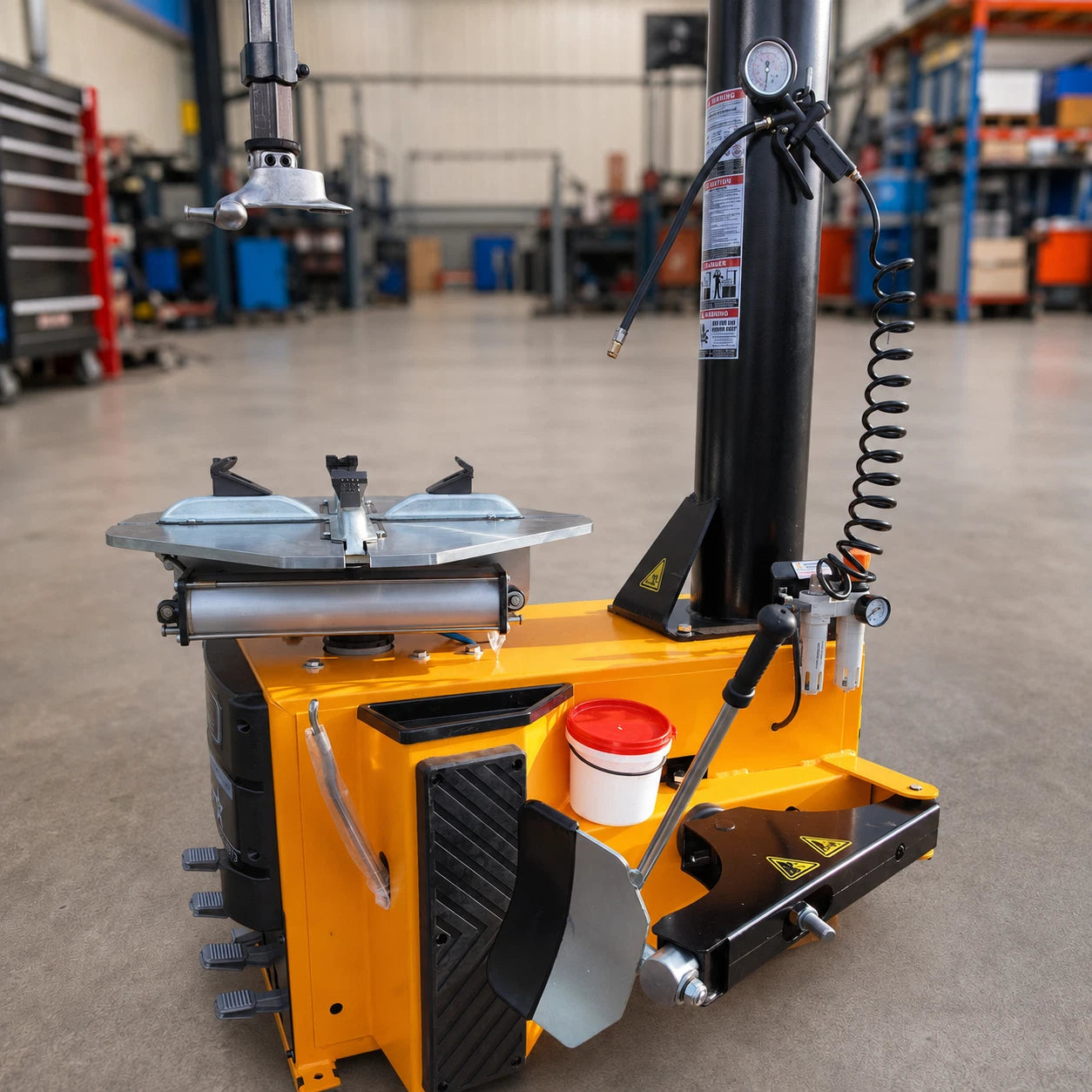 2.5 HP 5 Star 706B Commercial Automotive Tire Changer Machine Rim Clamp Equipment