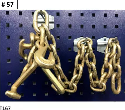 SET#57 Mo Clamp Style 3 Chain Cluster Hook Frame Machine TOW R T J RJT R J T