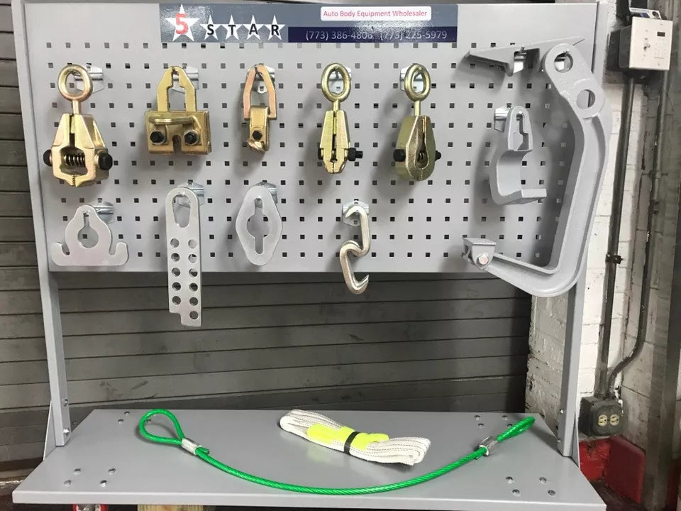 Local Pickup only |  Auto Body Frame Rack floor complete system + Porta Power + Jack | Local Pickup only