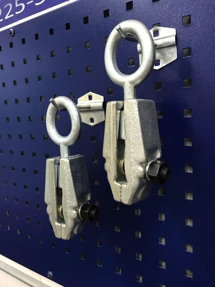 3 X Jr. Clamp Mo Clamp Style 5 Ton Auto Body Frame Machine Repair Pulling Clamp