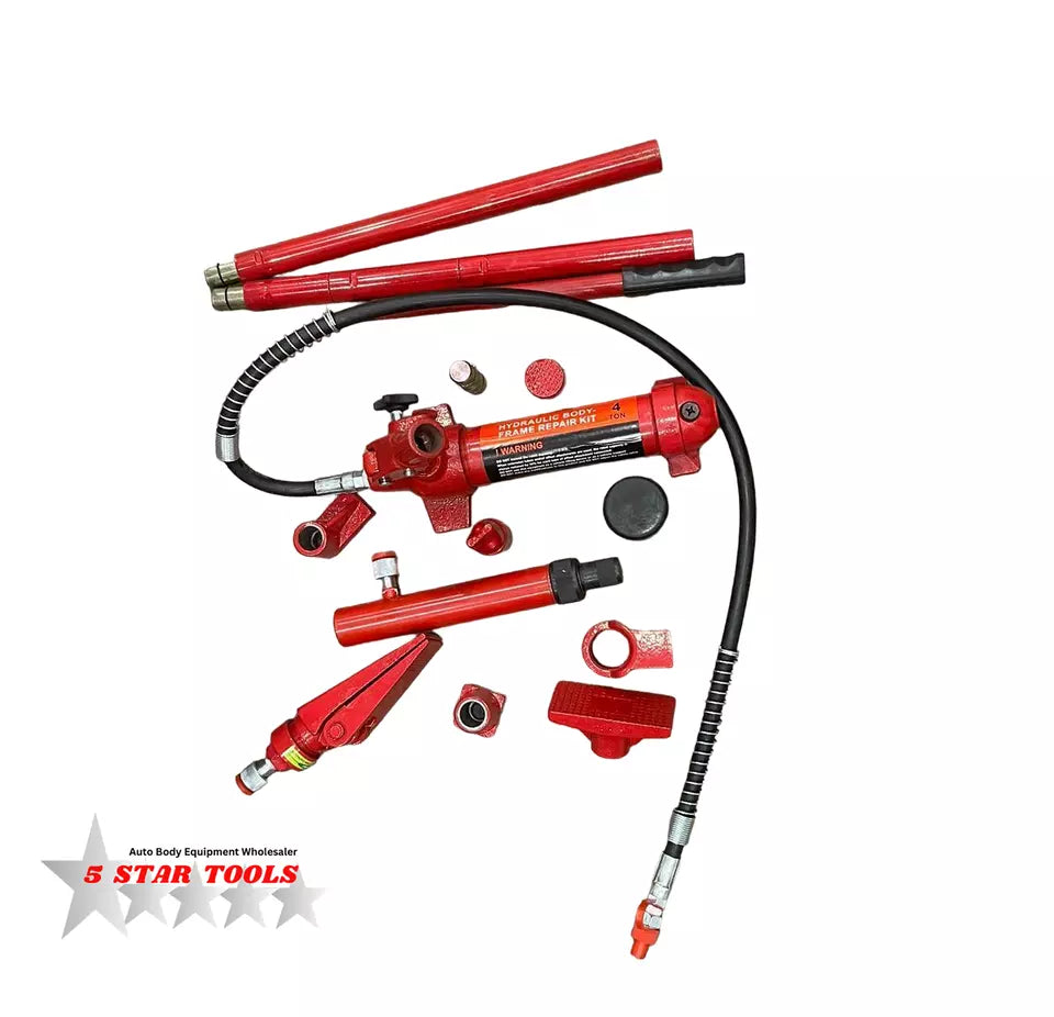 4 Ton Porta Power Hydraulic Jack Auto Body Frame Repair Collision tools Lift