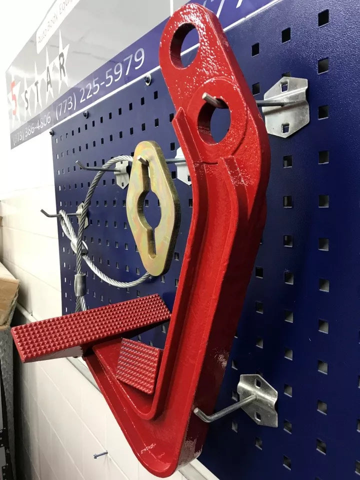 Set#107 Mo-Clamp style 6410 Jumbo Deep Hook + steel cable + Pull Link Frame machine DEAL