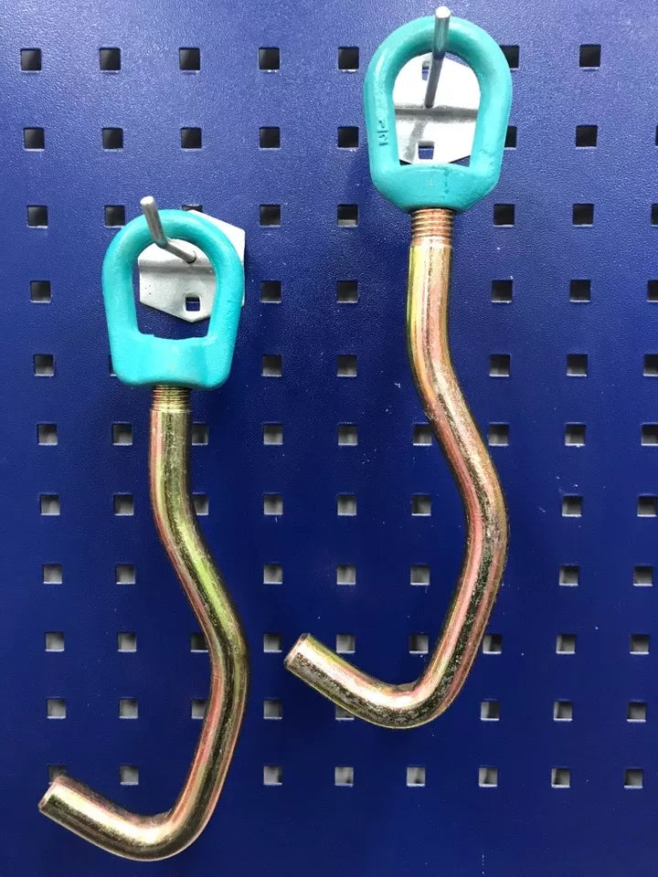 MO Clamp style 3220 Round Nose Sheet Metal Hook PAIR L hook Auto Body Frame Tool