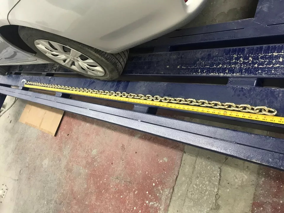 AUTO BODY FRAME MACHINE RACK CLAW CHAIN 8.5 FEET LONG HEAVY TOW TRUCK WRECKER
