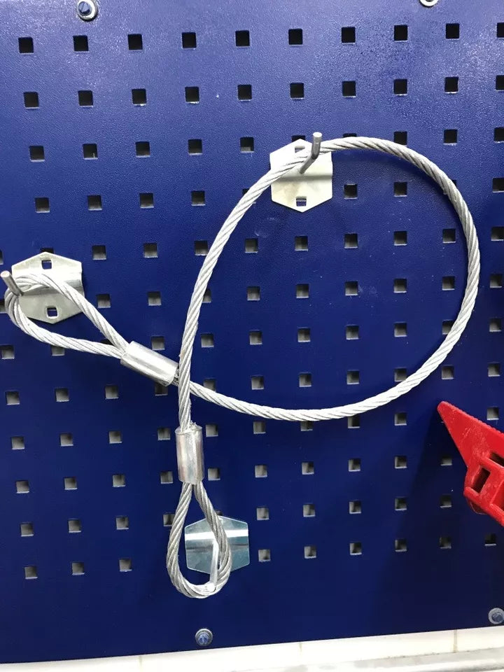 Set#107 Mo-Clamp style 6410 Jumbo Deep Hook + steel cable + Pull Link Frame machine DEAL