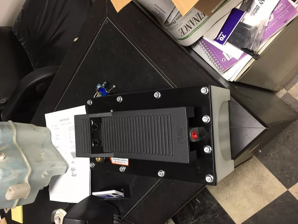 Air Hydraulic Foot Pump with 10000 PSI Foot Pedal High Pressure body shop frame