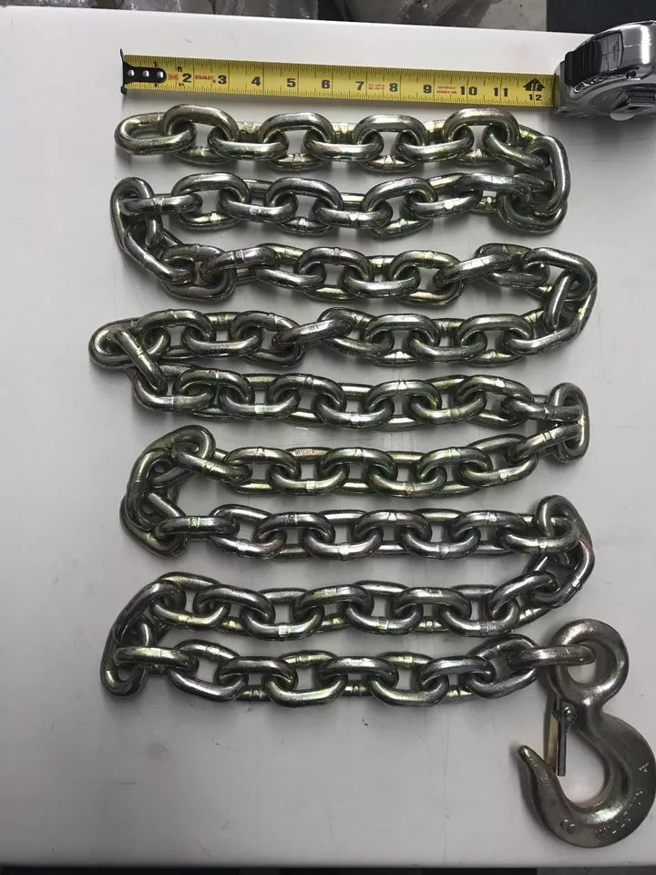 SET#101 Mo Clamp Style JUMBO DEEP HOOK 2 PADS+11 FEET CHAIN FOR AUTO BODY FRAME MACHINE