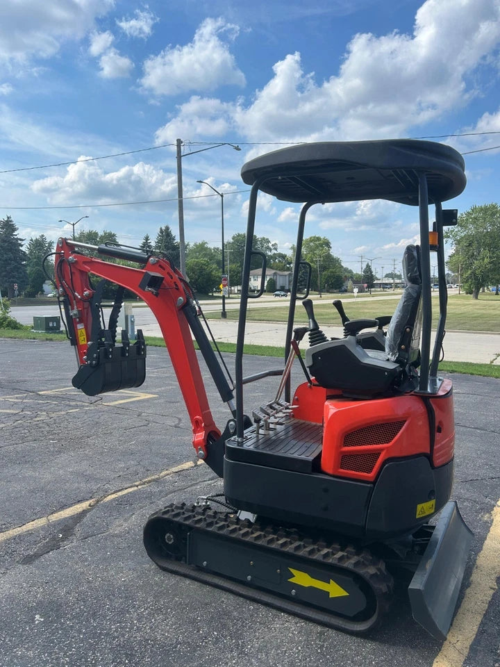 2025 2 Ton New Mini Excavator D902 Swing Boom + Hyraulic Thumb