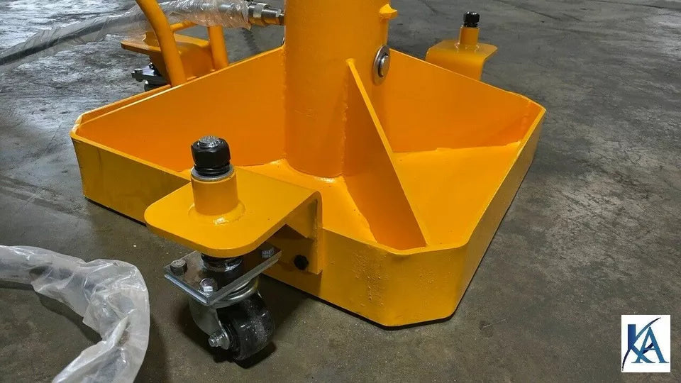 10 TON Portable Puller Auto Body Frame Machine FREE CHAINS+ANCHOR POTS+FOOT PUMP