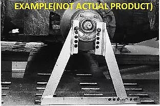 SET#43 FRAME MACHINE 2 UNIVERSAL WHEEL STANDS ADJUSTABLE CHIEF STYLE 674507