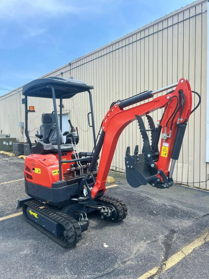 2025 2 Ton New Mini Excavator D902 Swing Boom + Hyraulic Thumb