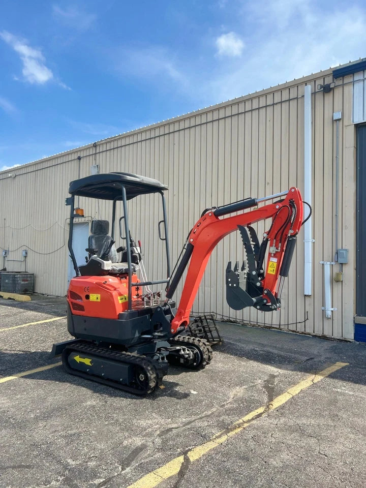 2025 2 Ton New Mini Excavator D902 Swing Boom + Hyraulic Thumb