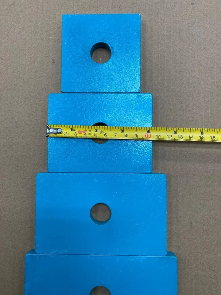 SET#90 Auto Body Frame Machine repair Tool Plates pulling Collision clamps