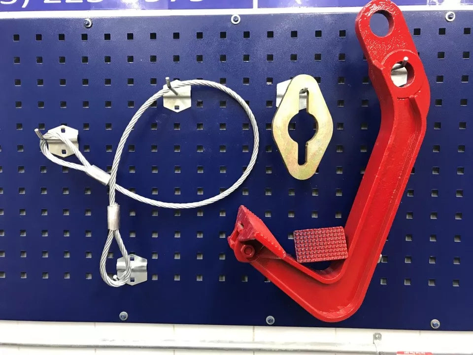 Set#107 Mo-Clamp style 6410 Jumbo Deep Hook + steel cable + Pull Link Frame machine DEAL