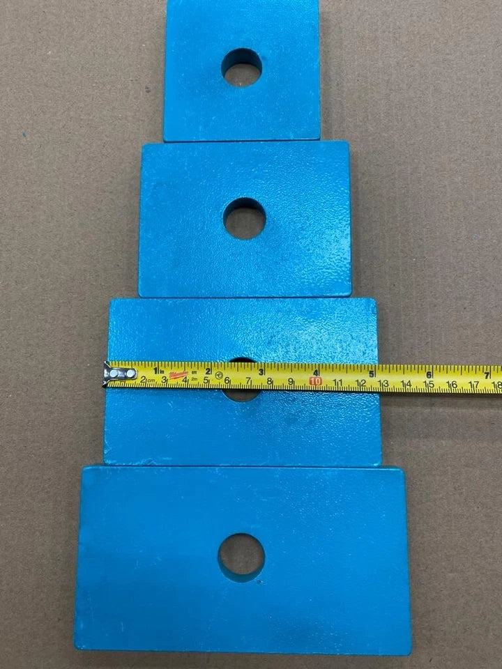 SET#90 Auto Body Frame Machine repair Tool Plates pulling Collision clamps
