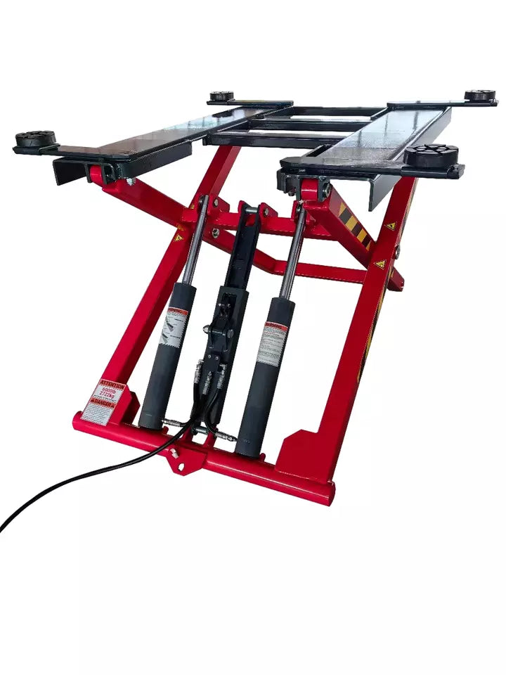 6,000 Lbs MID RISE 48" High Vehicle Scissor Lift