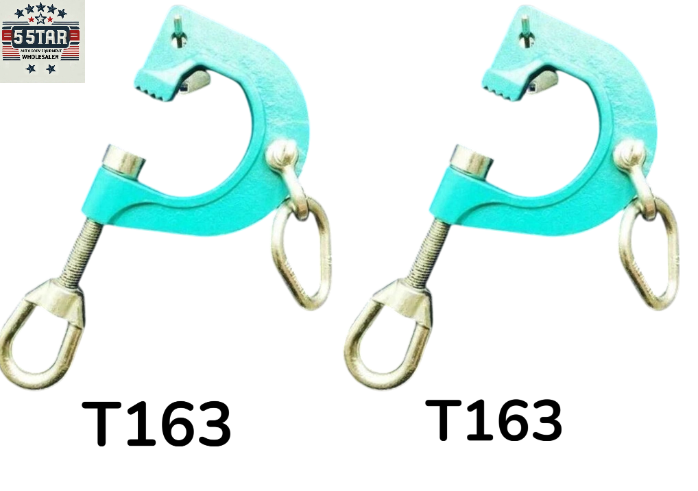 2 Autobody Frame Rack G Clamp 2-WAY Clamp Self-Tighten Mo Clamp 5802 Style