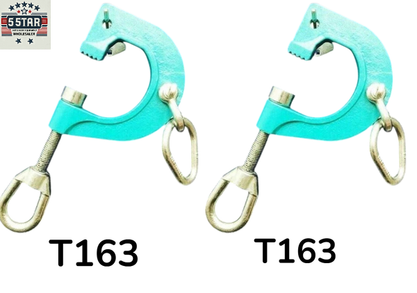 2 Autobody Frame Rack G Clamp 2-WAY Clamp Self-Tighten Mo Clamp 5802 Style