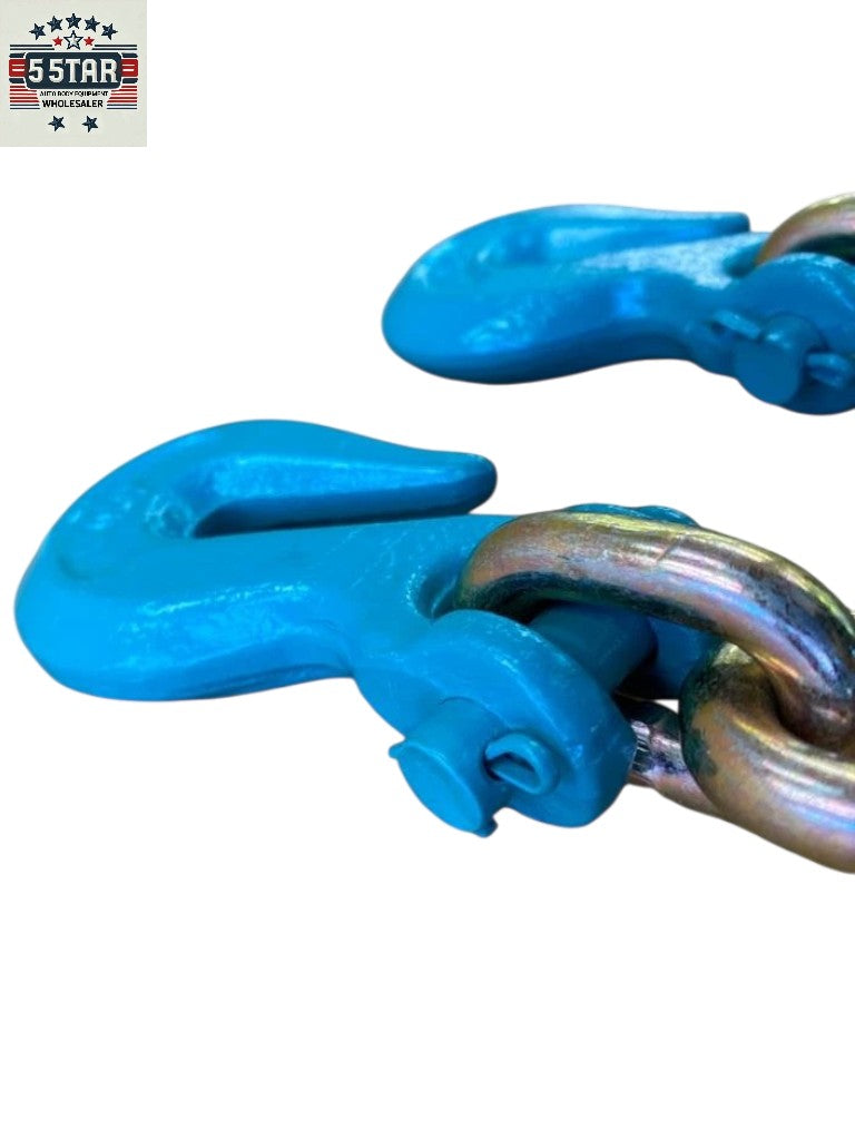 Grab Hook With Curved Claw Hooks Bumper Pull Auto Body Frame Machine Chains